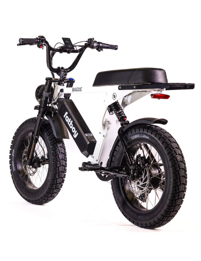 Fatboy The Bagus V2 Electric Bike | White Noise